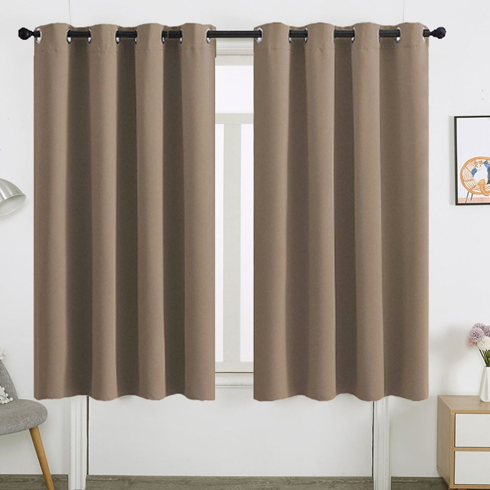 Curtain*1 Darkening Thermal Insulated Curtain Panels for Living Room Shower Curtain Set Bath Partition Curtain No Drilling Curtain