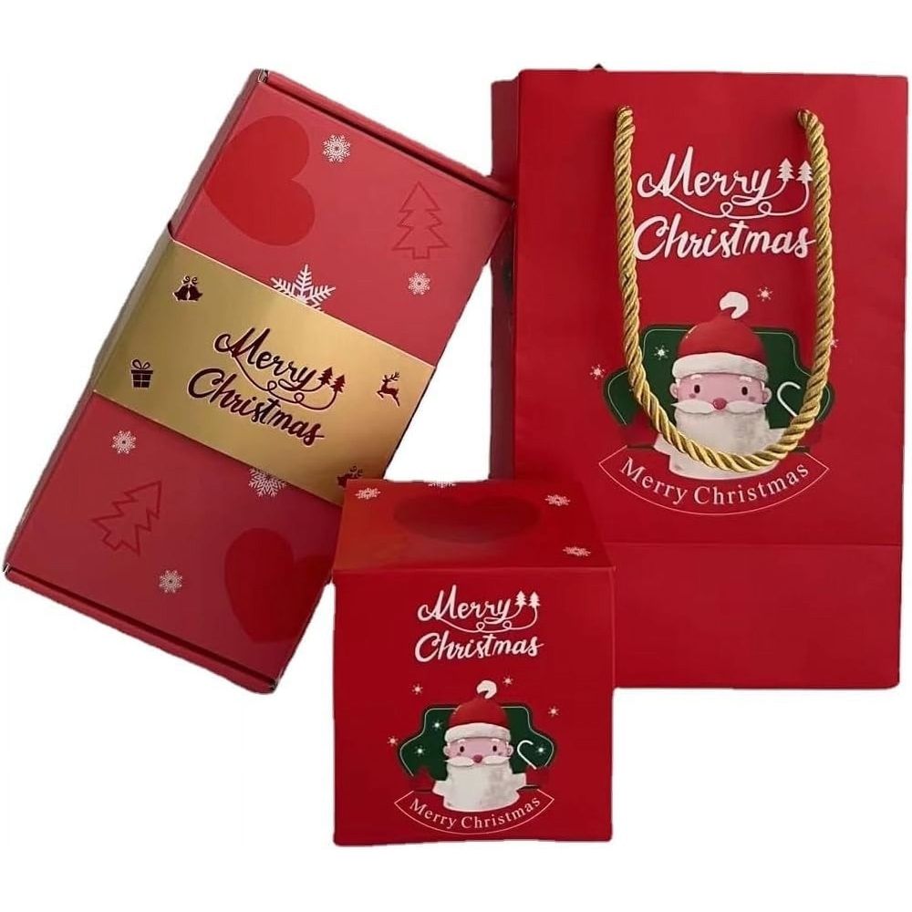 10 Pack Gift Boxes, Christmas Gift Box, Explosion Gift Box, Christmas Gift Boxes with Lids, Christmas Wrapping Gifts, Christmas Party Decorations Supplies