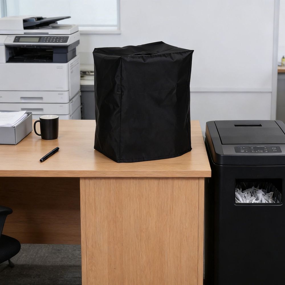 Lightweight Oxford Fabric Shredder Cover for Indoor Use, Machine Shield