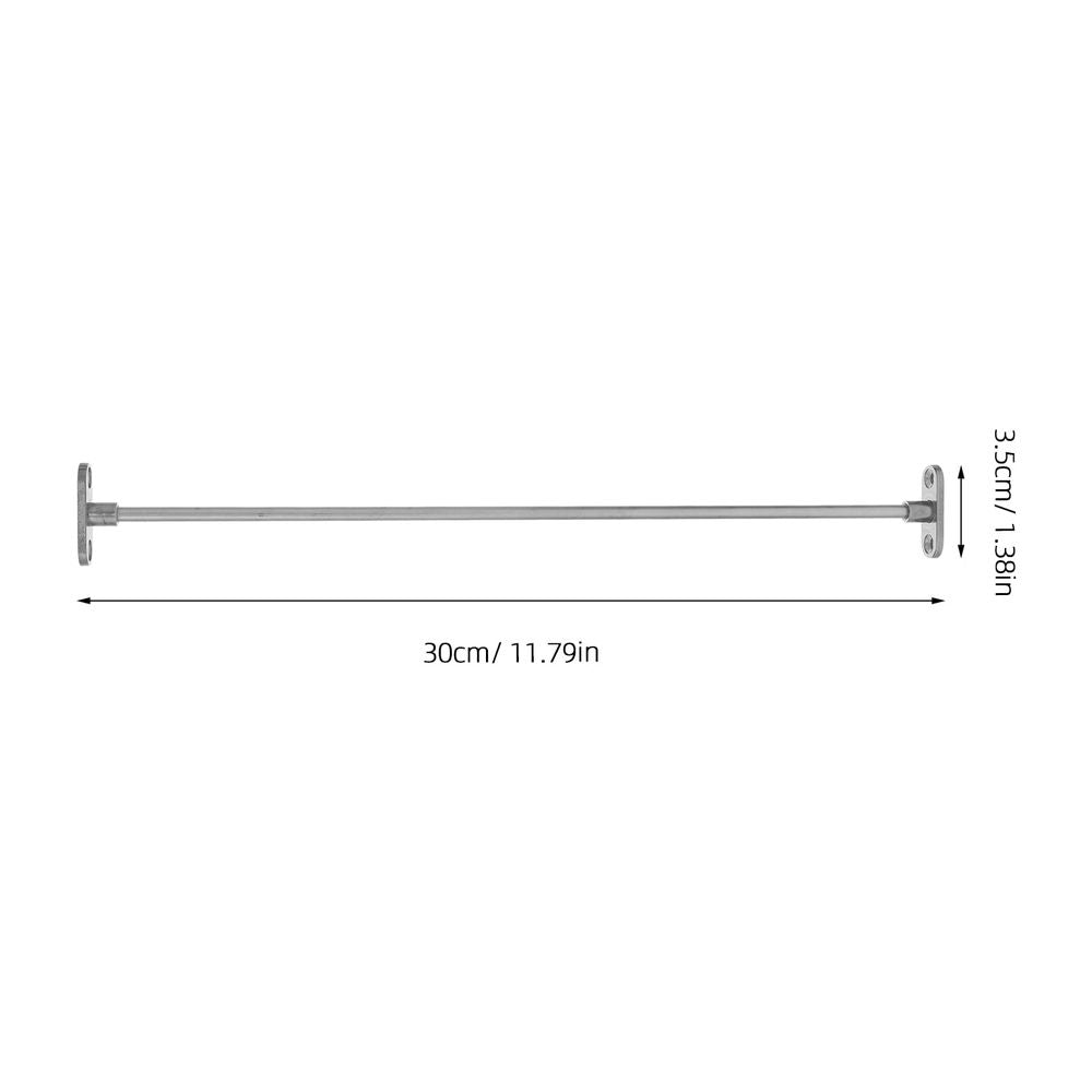 Stainless Steel Hanging File Folder Bar Plated Silver Heavy Duty for Cabinets