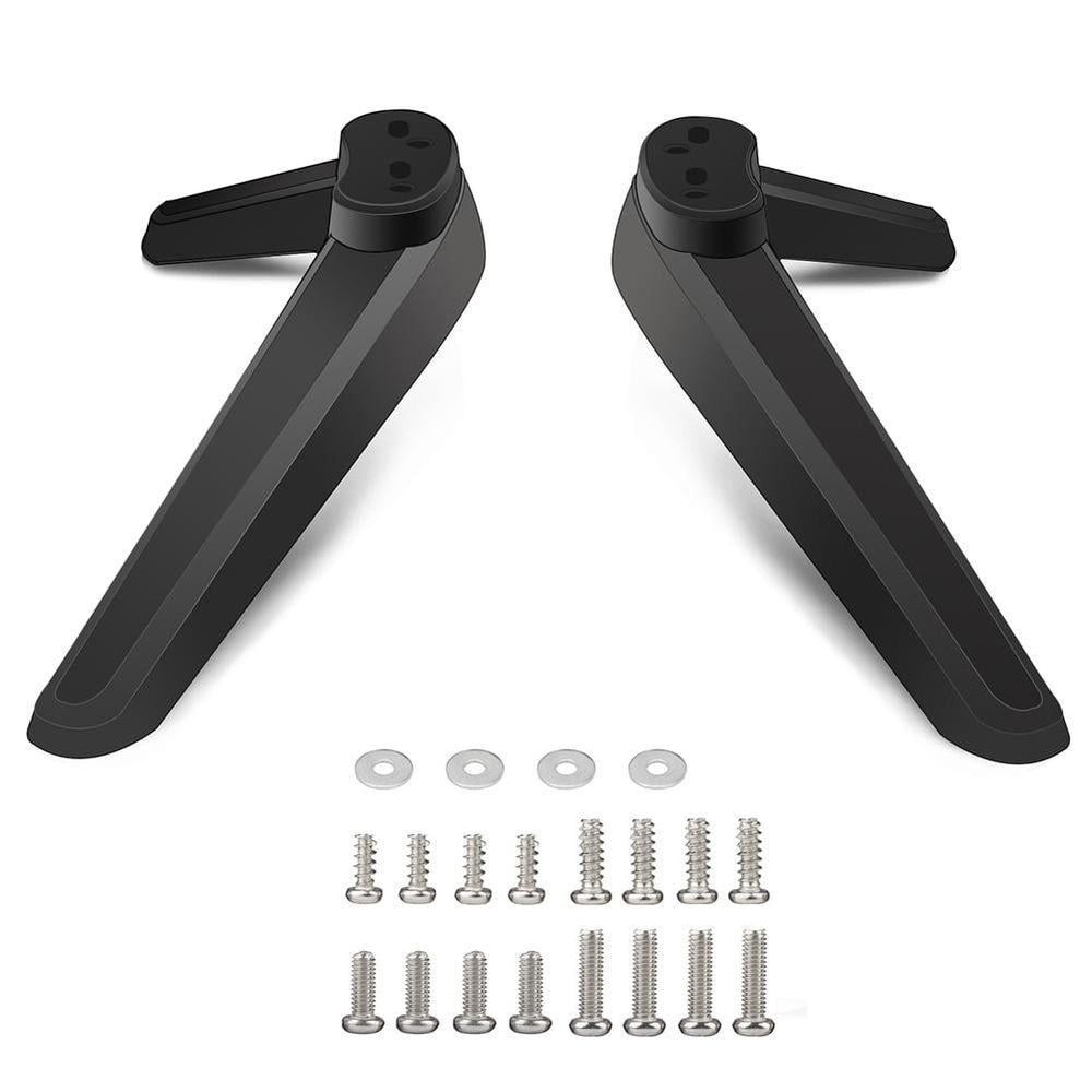 Universal Tv Stand, Table Top Tv Legs Base Stand Replacement, 17mm-20mm Tv Base Pedestal Feet Tv Stand Mount Legs for Televisions With Mounting Holes, Tv Base Pedestal Feet Tv Stand Mount
