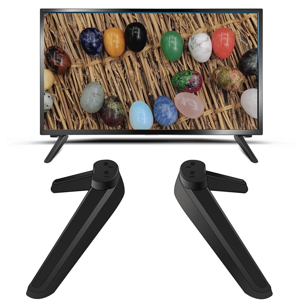 Universal Tv Stand, Table Top Tv Legs Base Stand Replacement, 17mm-20mm Tv Base Pedestal Feet Tv Stand Mount Legs for Televisions With Mounting Holes, Tv Base Pedestal Feet Tv Stand Mount