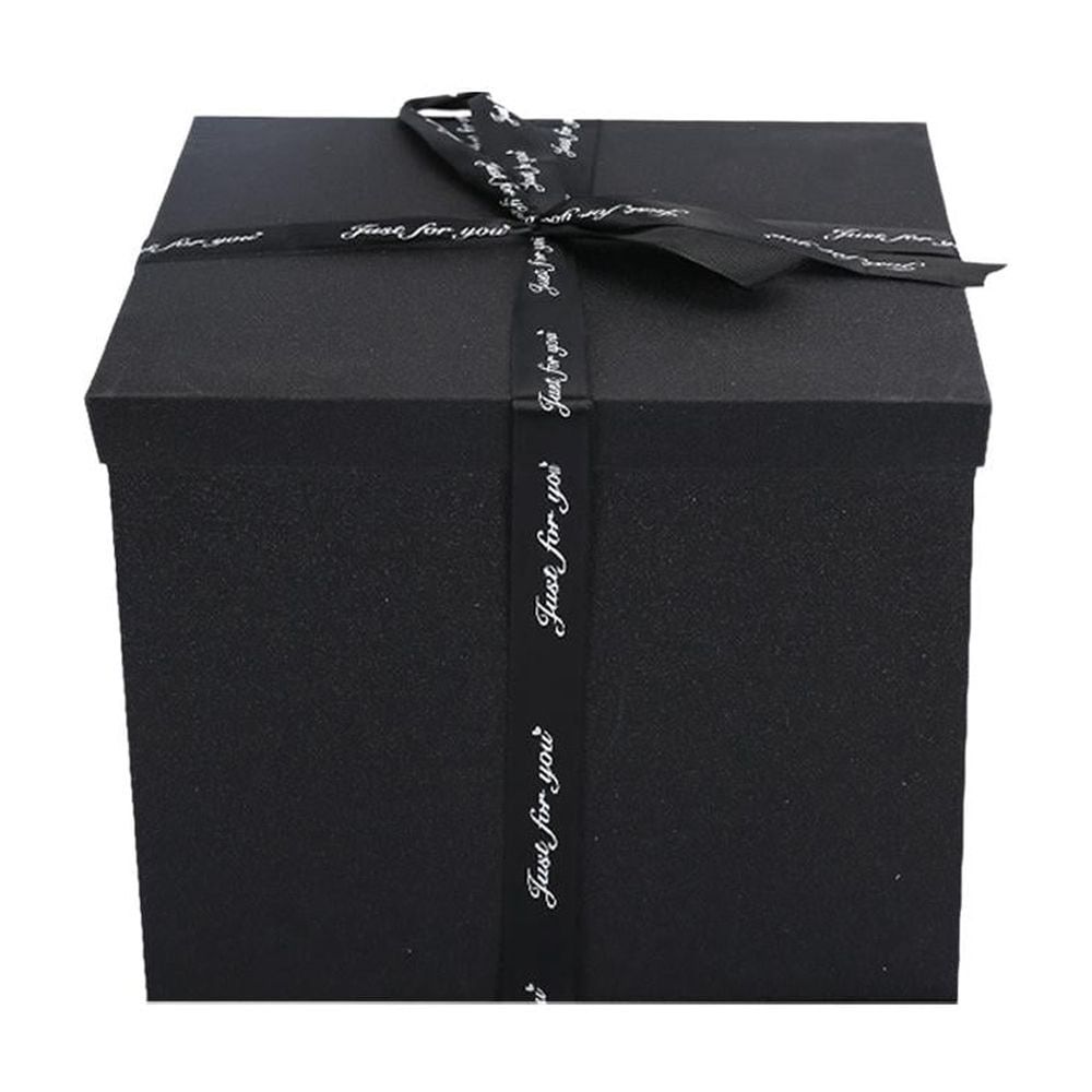 5 Layer Explosion Gift Box - DIY Surprise Photo Memory Box with Hidden Compartments, Creative Personalized Birthday for Loved Ones, Easy Assembly Craft Kit