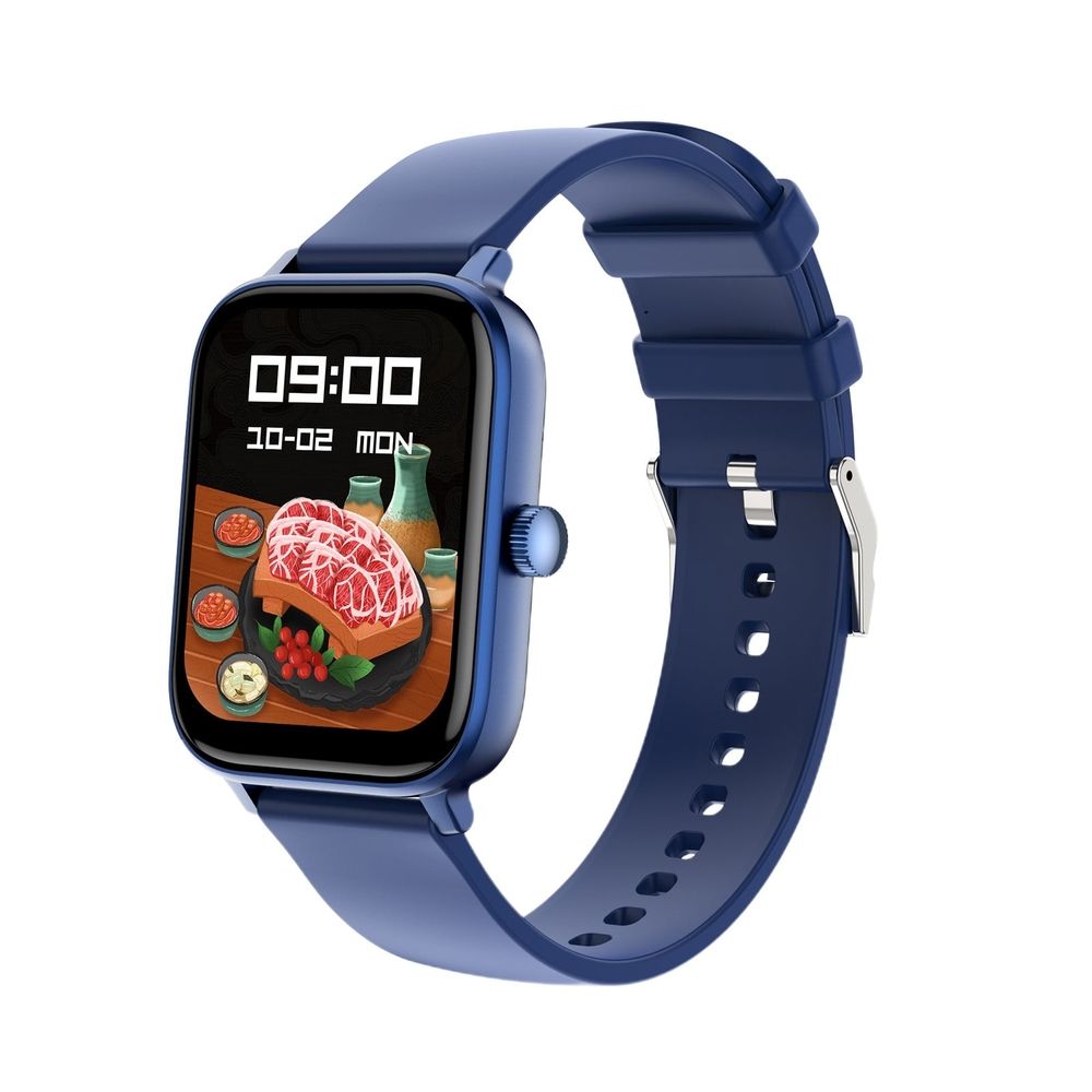 Smartwatch — 1.7in x 1.4in, 1.83-Inch HD Screen, Bluetooth Calling, 100+ Sports Modes, IP67 Water Resistant, Fitness Tracker(Blue)