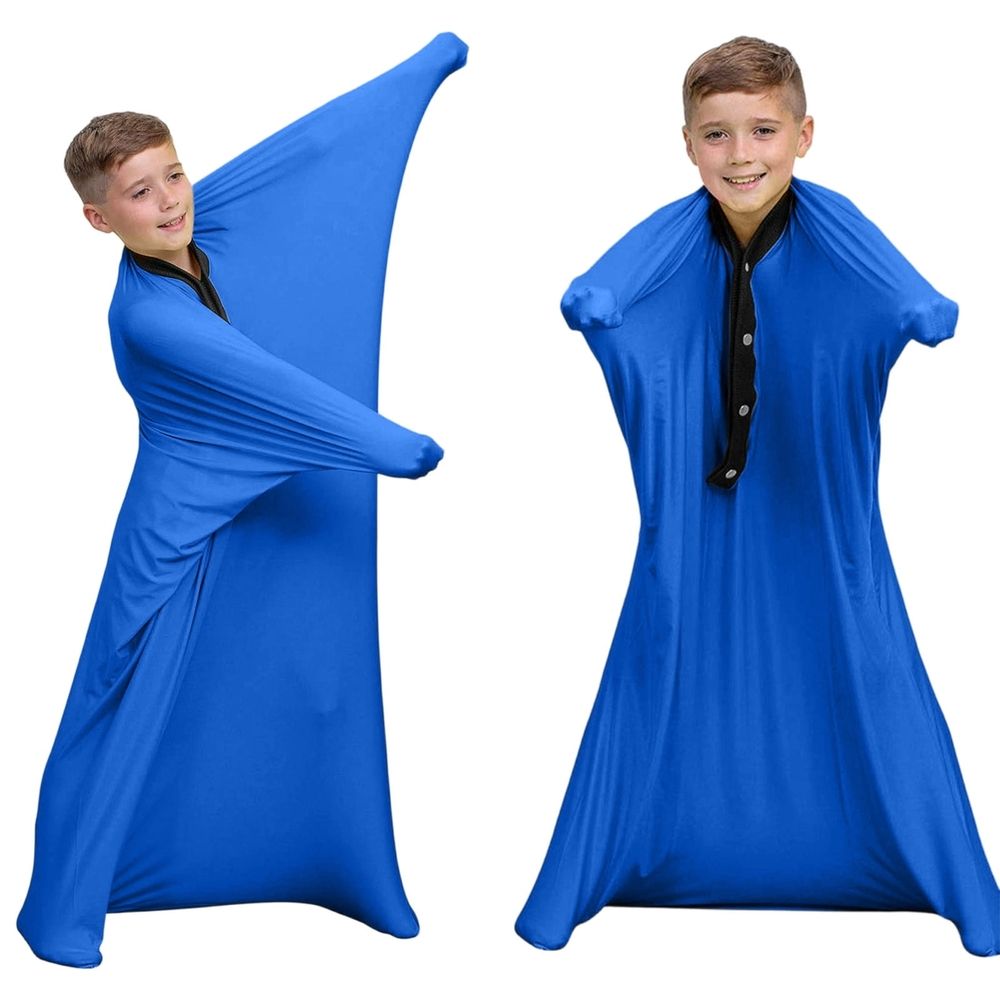 Dynamic Sensory Sock for Height & Spatial Awareness | Calming Stretchable Fabric, Safe Durable, Multiple Sizes, For Height 41-51in