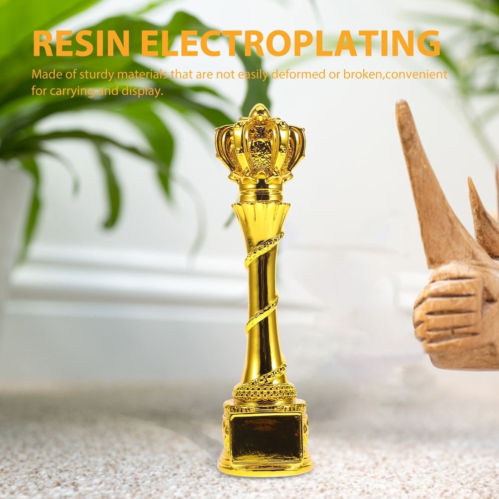 Golden Resin Trophy for Adult Awards and School Events Recognition