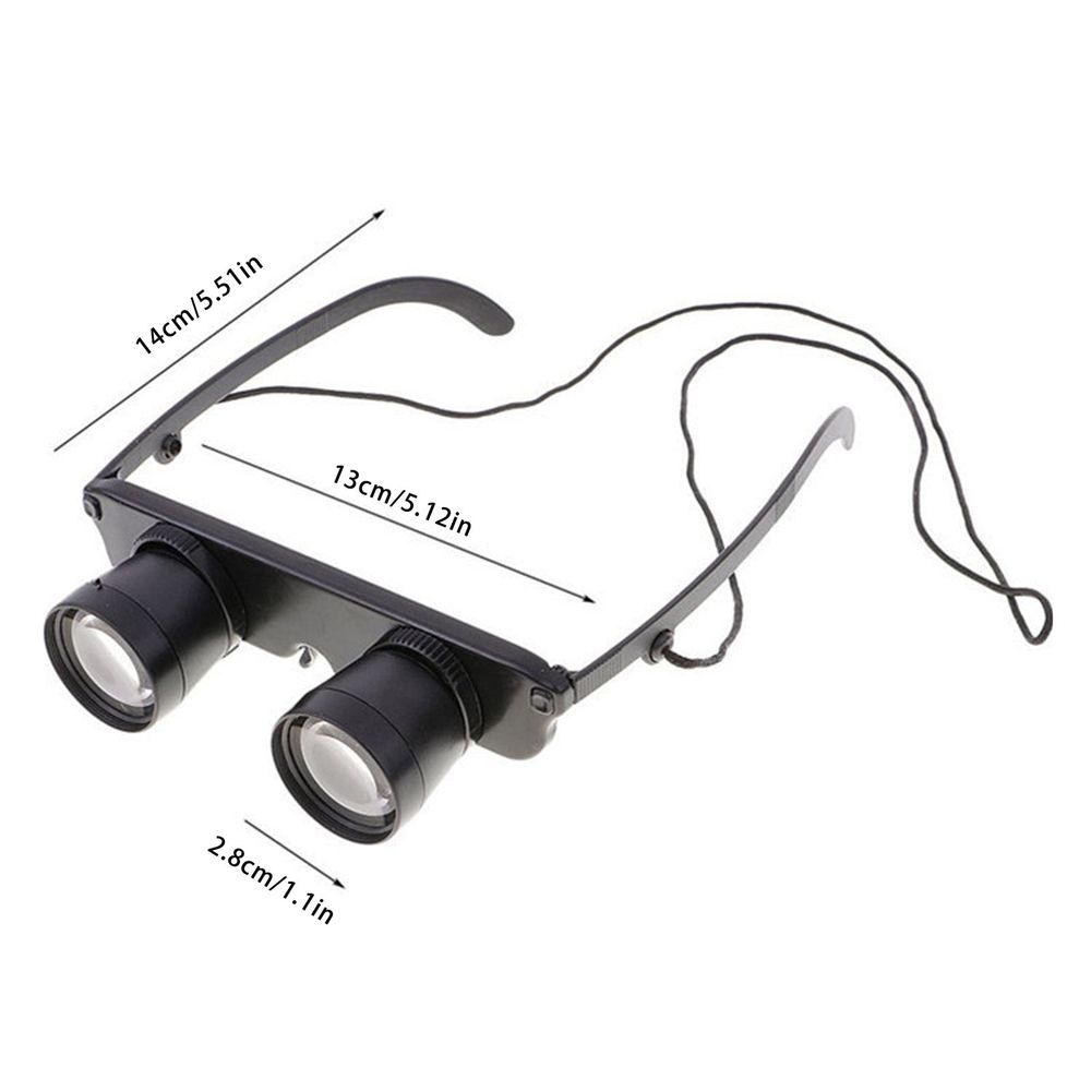 3X Binocular Glasses Portable Fishing Binoculars Lens Multipurpose Folding Eyeglasses For Concerts Opera Bird Watching Sports 8x42 Binoculars Binocular for Kids 10 22 Compact Binocular Tripod Mount