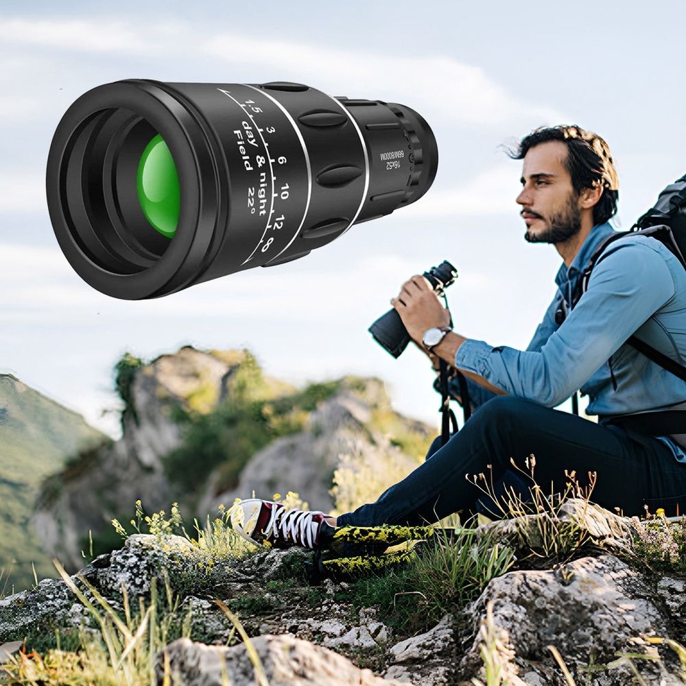 High Power Monocular Telescope With Night For Indoor Outdoor Photography And Observation Ideal For Adults Kids Beginners Binoculars for Adults 10x50 High Antique Folding Opera Glasses 8x42 Binoculars