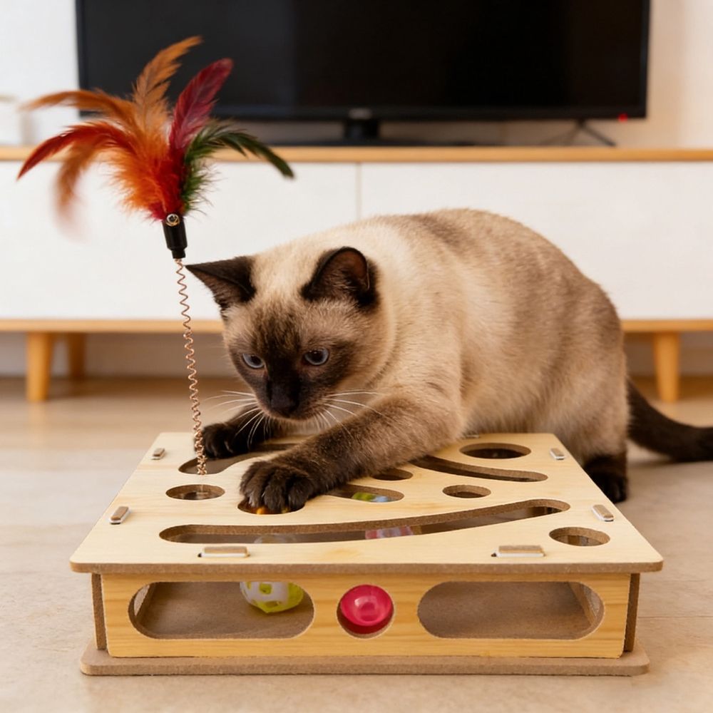 Upgrade Cat Nail File Cat Scratch Puzzle Enrichment Nail File Stress Alternative To And Grinders For A Cats That Hates Having Its Nails Trimmed For Small Dogs Dog Harness Accessories Dog Trailer And
