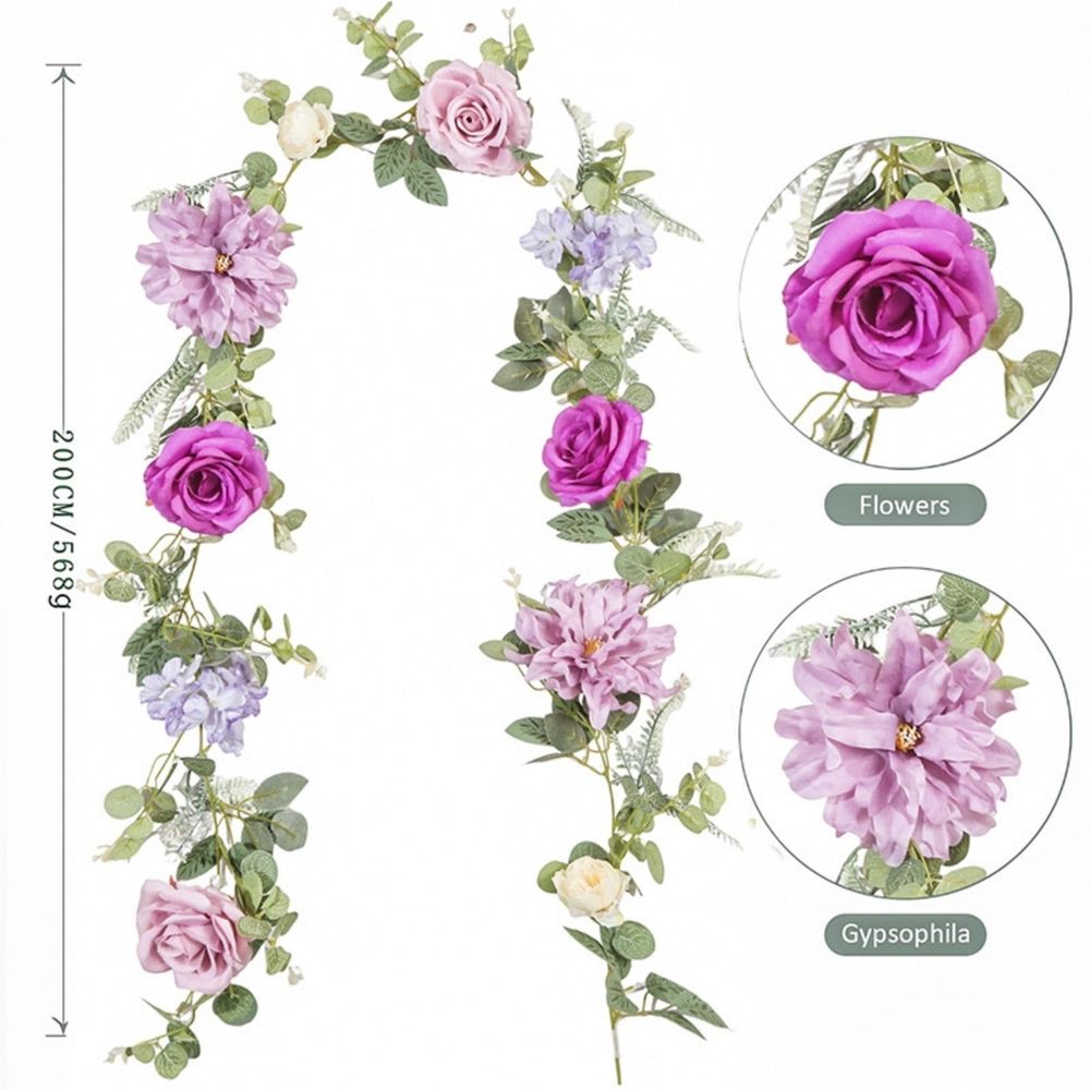 Peony Vine Floral For Home Wedding Party Jasmine Flowers Rose Heads Coral Flowers Flower Garland for Weddings Outdoor Fall Flowers Flowers in A Vase Winter Flower Garland Wedding Details Props