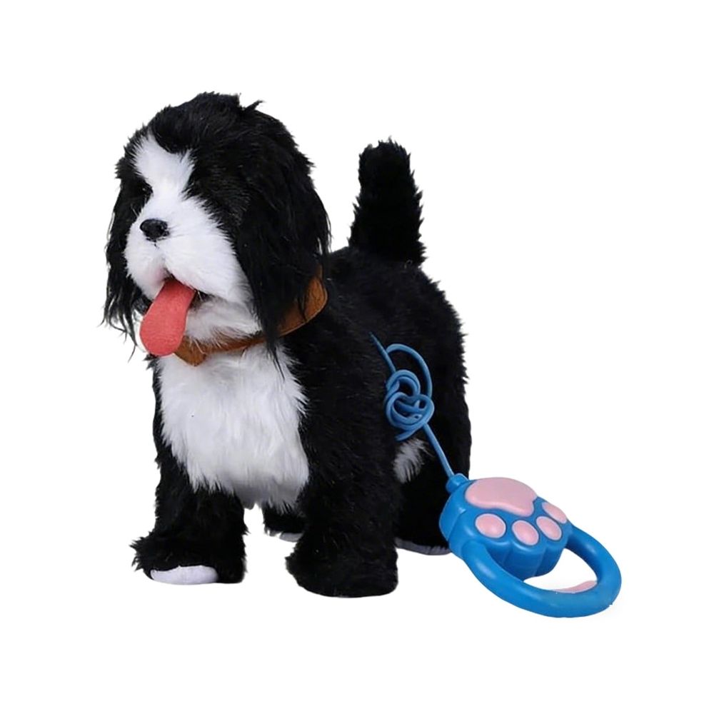 Interactive Robotic Puppy with Sensors Sound Mimicking Realistic Barking and Licking Actions, Singing Dancing Toy for Toddlers and Kids