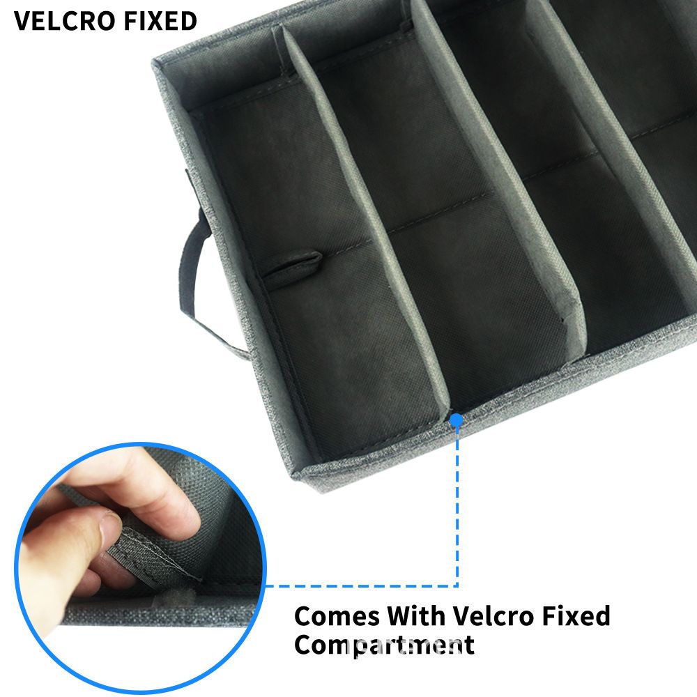 Flatware Storage Case  Adjustable Compartments - Tableware Utensil Chest with Carrying Handles - Protects and Organizes