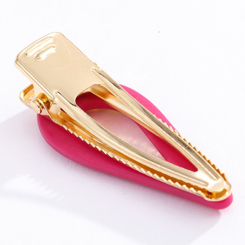 2 women's candy-colored Christmas style diamond-encrusted vintage hairpin buckle ornaments Girl's hair accessories