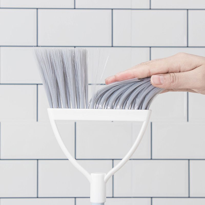 Mini Broom&Dustpan, Home&Kitchen Sweeping for Kids Desktop cleaning 
 Combination set 1pcs(White+Gray)