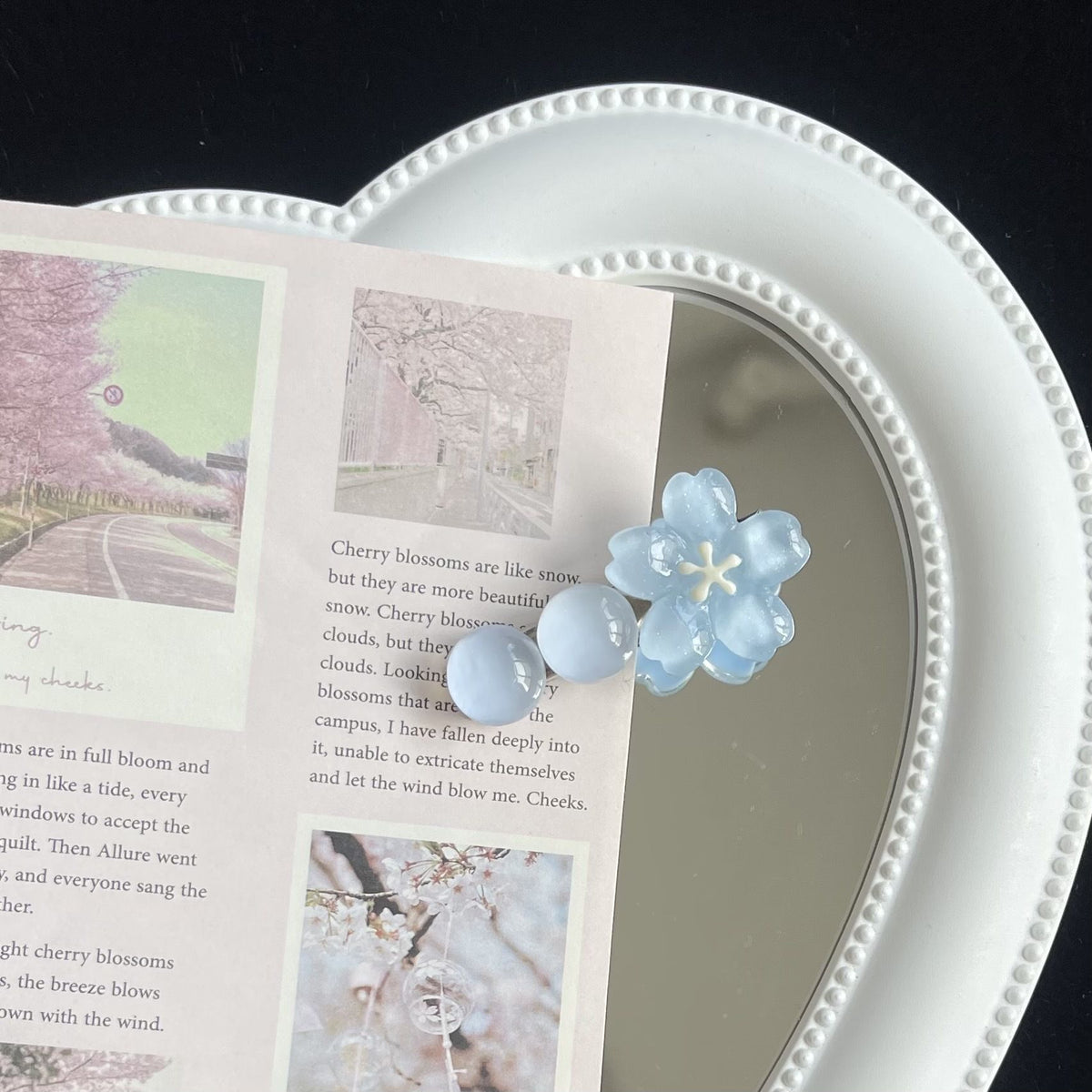 4PCS Flower Decoration Charms, Cute Daisy Charm Gift for Toddler Girls Kids Teens Women Adults-blue+pink