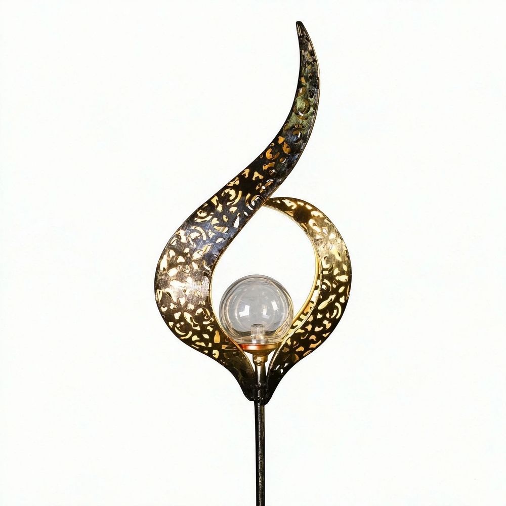 Outdoor Solar Lights Garden Stake Lights, Waterproof LED Christmas Gift Fairy Lights for Pathway,Lawn,Patio or Courtyard (Bronze)
