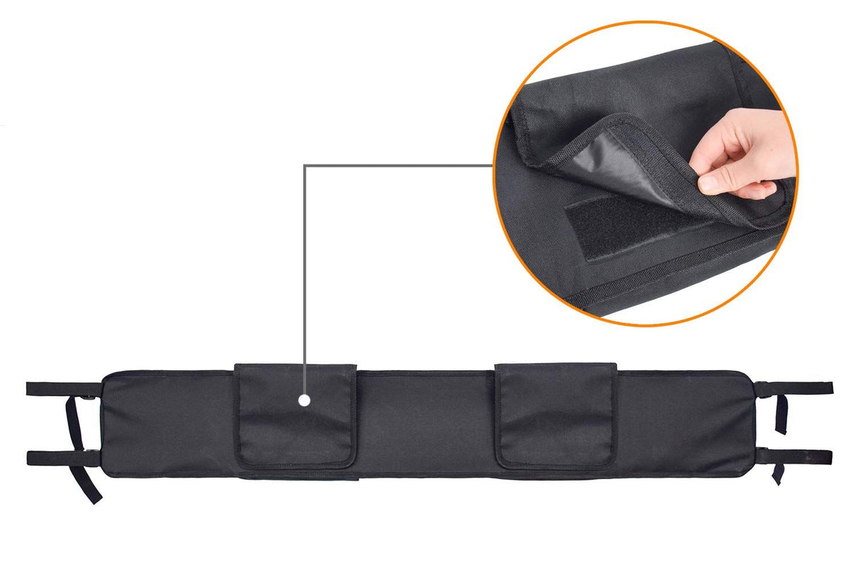 UTV Roll Cage Organizer Case, Cargo Rear Storage Bag Gear Bags,Tools Storage Solution for Most Full Size UTVs and UTVs