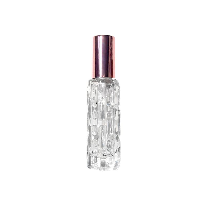10ml Glass Perfume Atomizer,Empty Refillable Perfume Spray Bottle for Men and Women,Portable Fragrance Fine Mist Spray 3pes