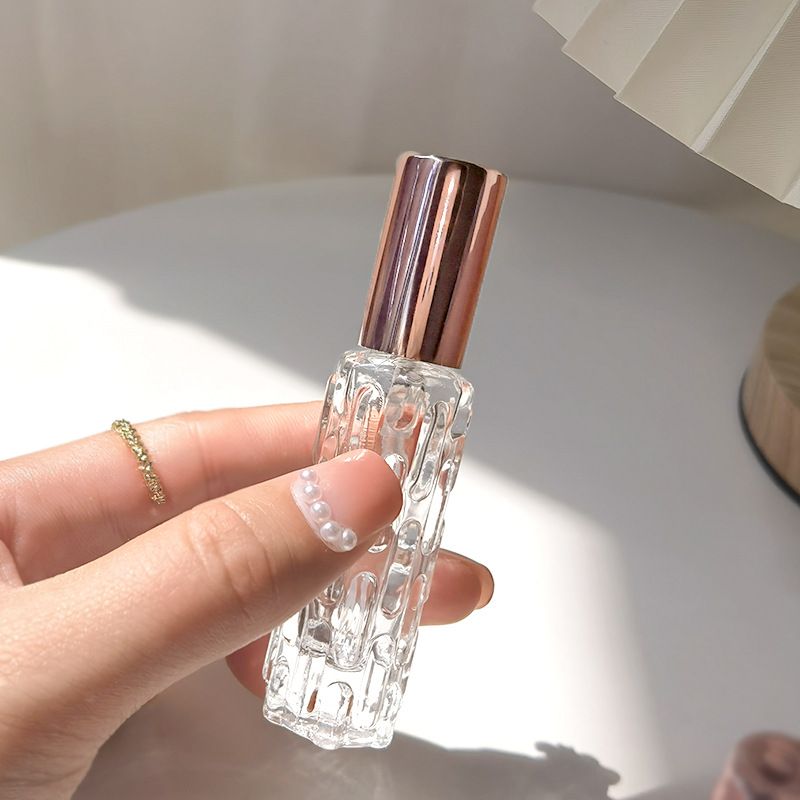 10ml Glass Perfume Atomizer,Empty Refillable Perfume Spray Bottle for Men and Women,Portable Fragrance Fine Mist Spray 3pes