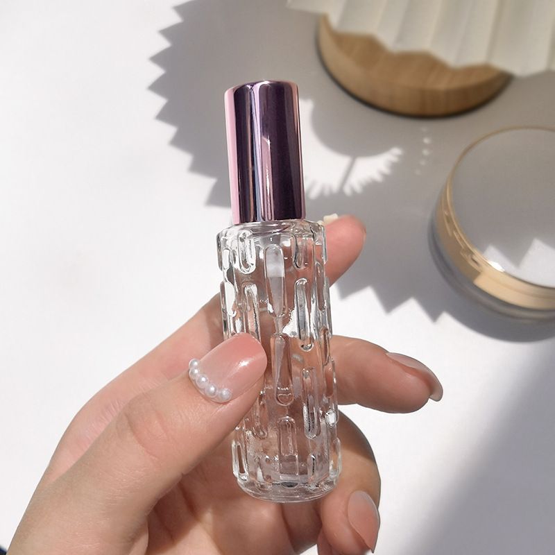 10ml Glass Perfume Atomizer,Empty Refillable Perfume Spray Bottle for Men and Women,Portable Fragrance Fine Mist Spray 3pes