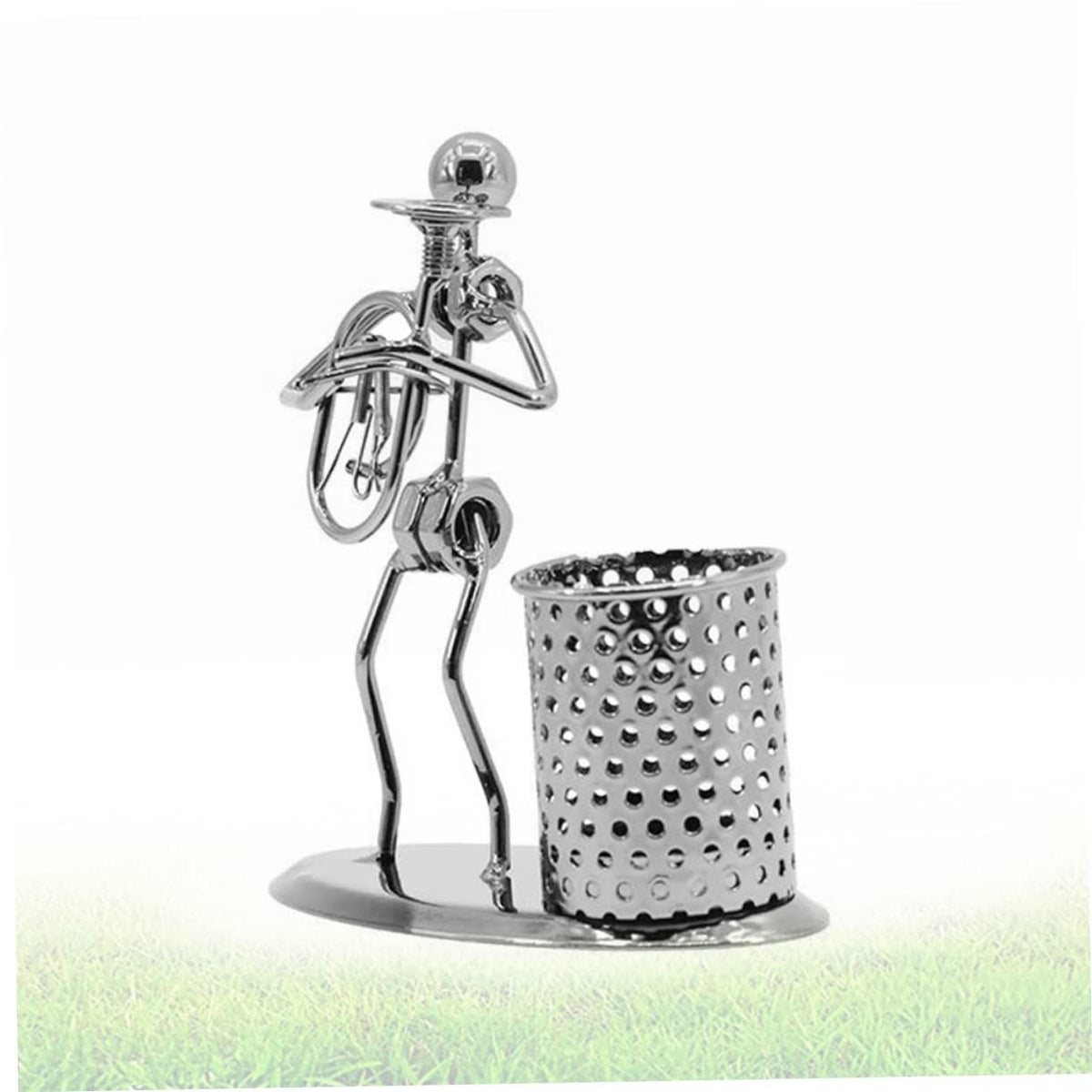 Pen Holders Iron Pen Case Iron Pen Holder Model Desktop Desktop Pen Holder Made of metal iron, strong and durable