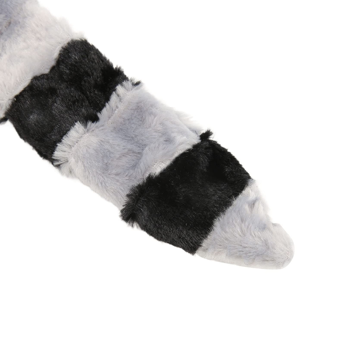 Pet Plush Toys, Durable Dog Chew Toys, Fox/Squirrel Dog Squeaky Toys, Stuffing Free Chew Toy Small Medium Large Puppy Dogs Grey