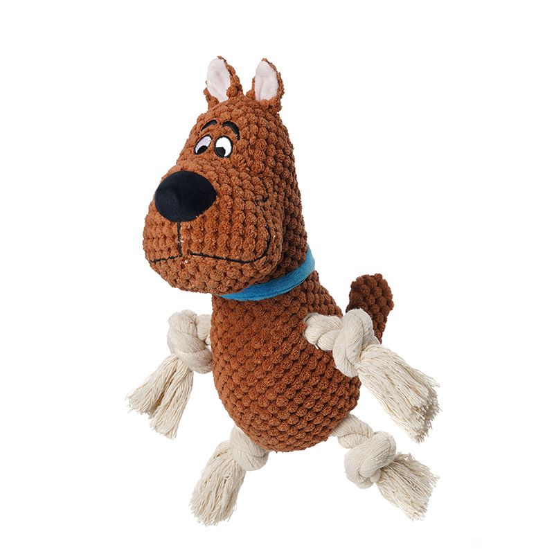 Dog Toys, Stuffed Dog Toys for Medium Large Dogs Boredom, Squeaky Dog Chew Toy with Crinkle Paper, Outdoor Puppy Toys