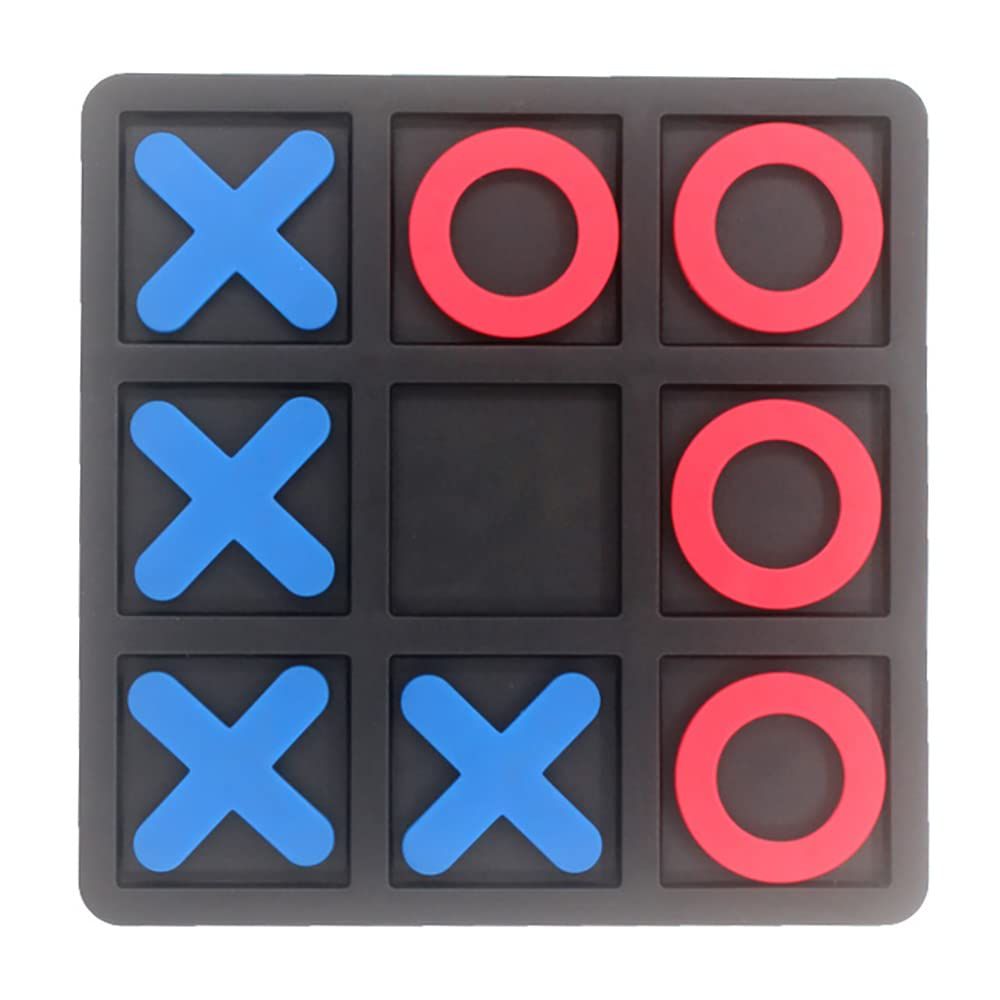 Toe Family Game, Classic Board Game, Classical Family Board Game, tic tac Toe Game, Board Size 15 X 15 cm