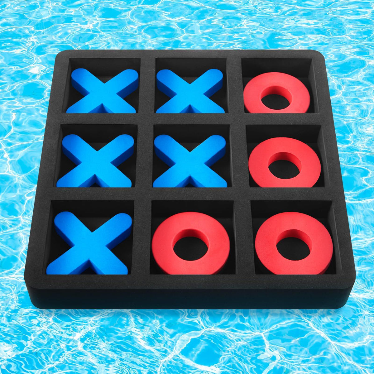 Toe Family Game, Classic Board Game, Classical Family Board Game, tic tac Toe Game, Board Size 15 X 15 cm