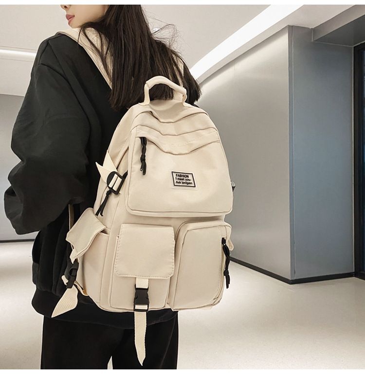 Aesthetic Backpack Cute Backpack for School College Backpack Large Capacity Bookbags for Girls Women Students Casual Travel