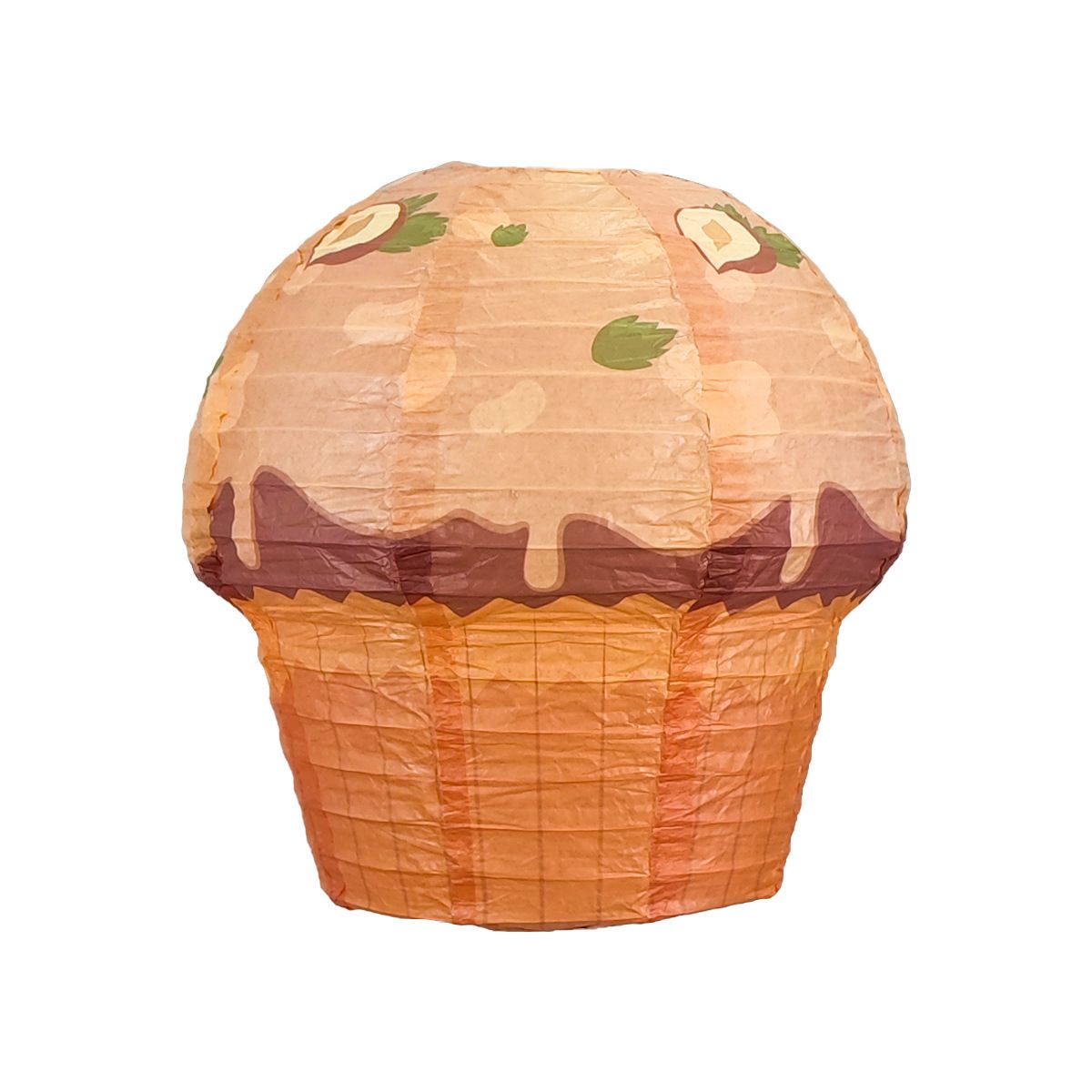 Cupcake Party Decoration Cupcake Paper Lanterns Donut Hanging Lanterns Ice Cream Party Decoration Donut Dessert Candy(3 Pieces)