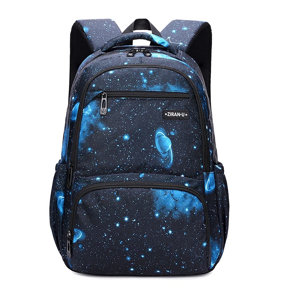 Kids Backpack for Boys Girls Elementary School Backpacks Boys Children Bookbags Primary Kindergarten Backpack Galaxy Black