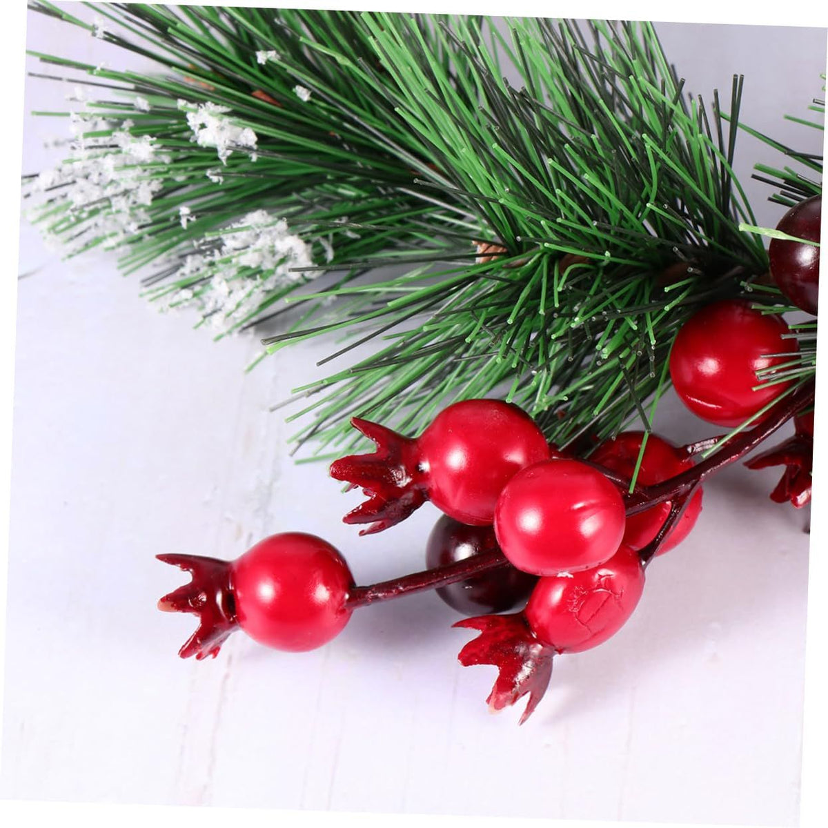 Xmas Table Centerpiece Xmas Garland Wreath Fake Plant Wreath Pine Cones Garland Holiday Tree Ornament Christmas Candle Garland