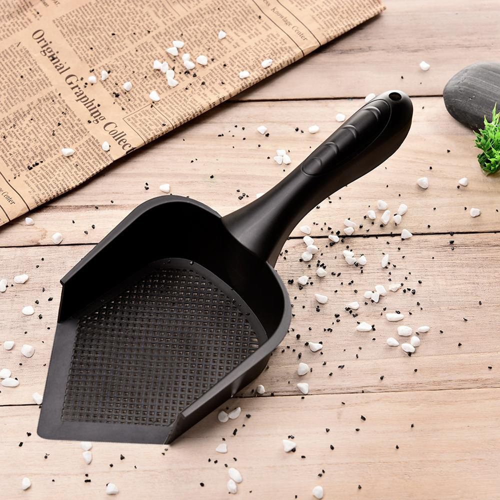 Cat Scooper Fine Sand Sifter Kitty Litter Scoop Sifter Kitty Litter Shovel Pointed End Cat Litter Scoop Pet Reptile Bedding Litter