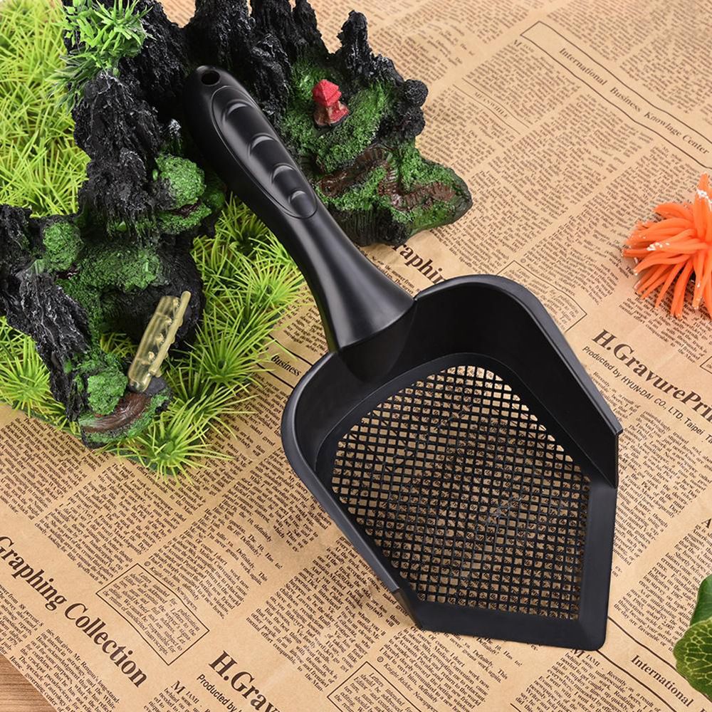 Cat Scooper Fine Sand Sifter Kitty Litter Scoop Sifter Kitty Litter Shovel Pointed End Cat Litter Scoop Pet Reptile Bedding Litter