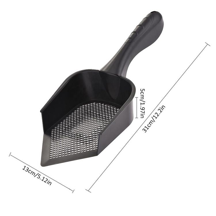Cat Scooper Fine Sand Sifter Kitty Litter Scoop Sifter Kitty Litter Shovel Pointed End Cat Litter Scoop Pet Reptile Bedding Litter