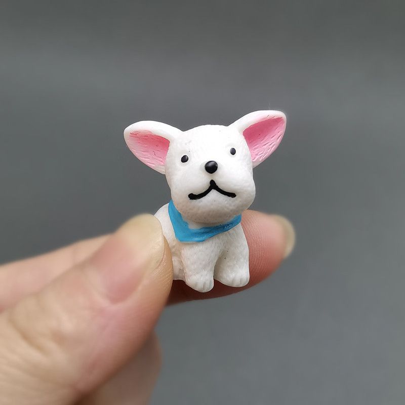 9 Pcs Dog Figures for Kids, Animal Toys Set Cake Toppers, Dog Figurines Collection Playset for Christmas Birthday Gift Desk
