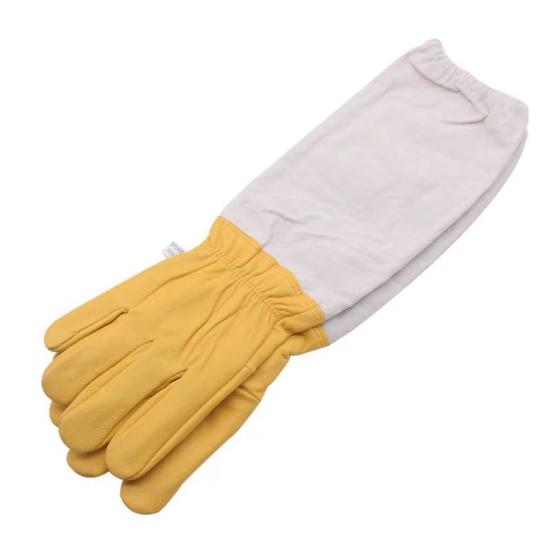 Animal Handling Gloves Leather Padding Dog,Cat Scratch,Bird Falcon Gloves Grabbing Reptile Squirrel Snake Bite