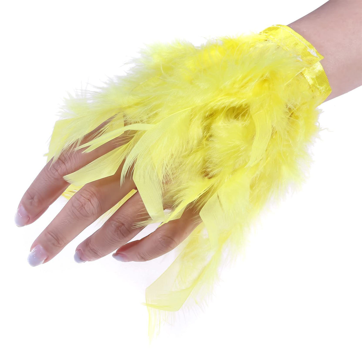 Wrist Decoration Cuff Sleeves Women's Wrist Ankle Cuff Hair Accessories Perfect For Everyday Wear Parties Dance 2 pcs
