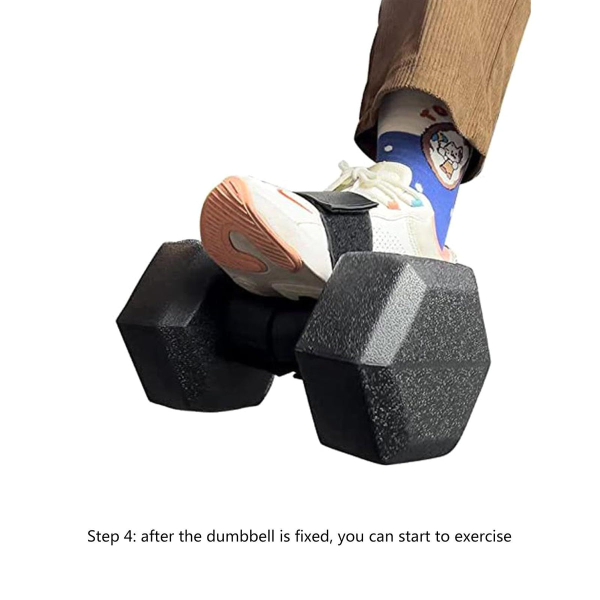 Weight Lifting Tibialis Trainer Foot Straps Dumbbell Ankle Straps Ankle Weights Fitness Equipment For Women Men