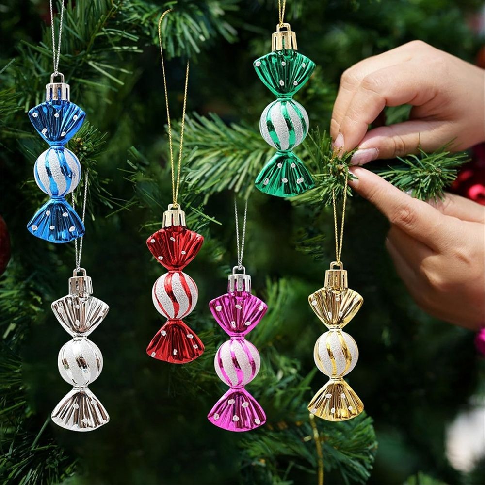 24PCS Christmas Tree Decoration Ball Ornaments for Christmas Hanging Seasonal Decoration Holiday Decoration