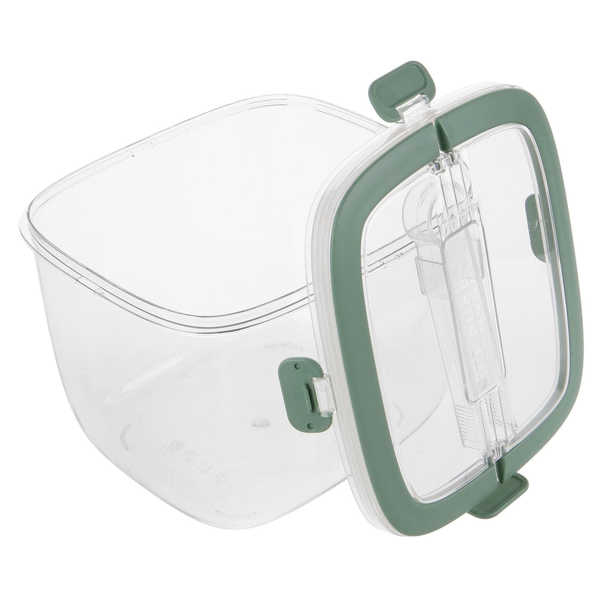 Green Plastic Bucket - Lightweight Portable Beverage Cooler Tub for Home and Outdoor Use