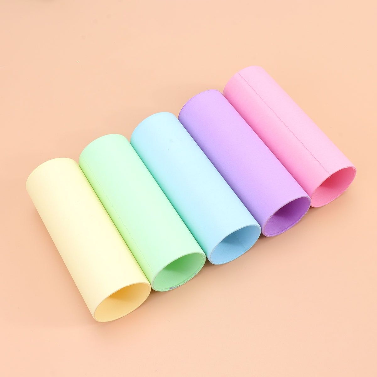 30Pcs Cardboard Tubes for Art Paintings with Assorted Color for Protective Storage