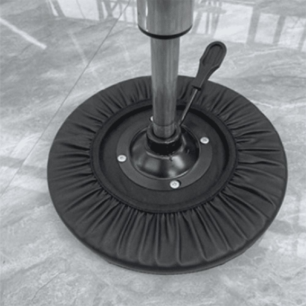2PCS Round Bar Stool Cushion for 28-33cm Waterproof Covers Black