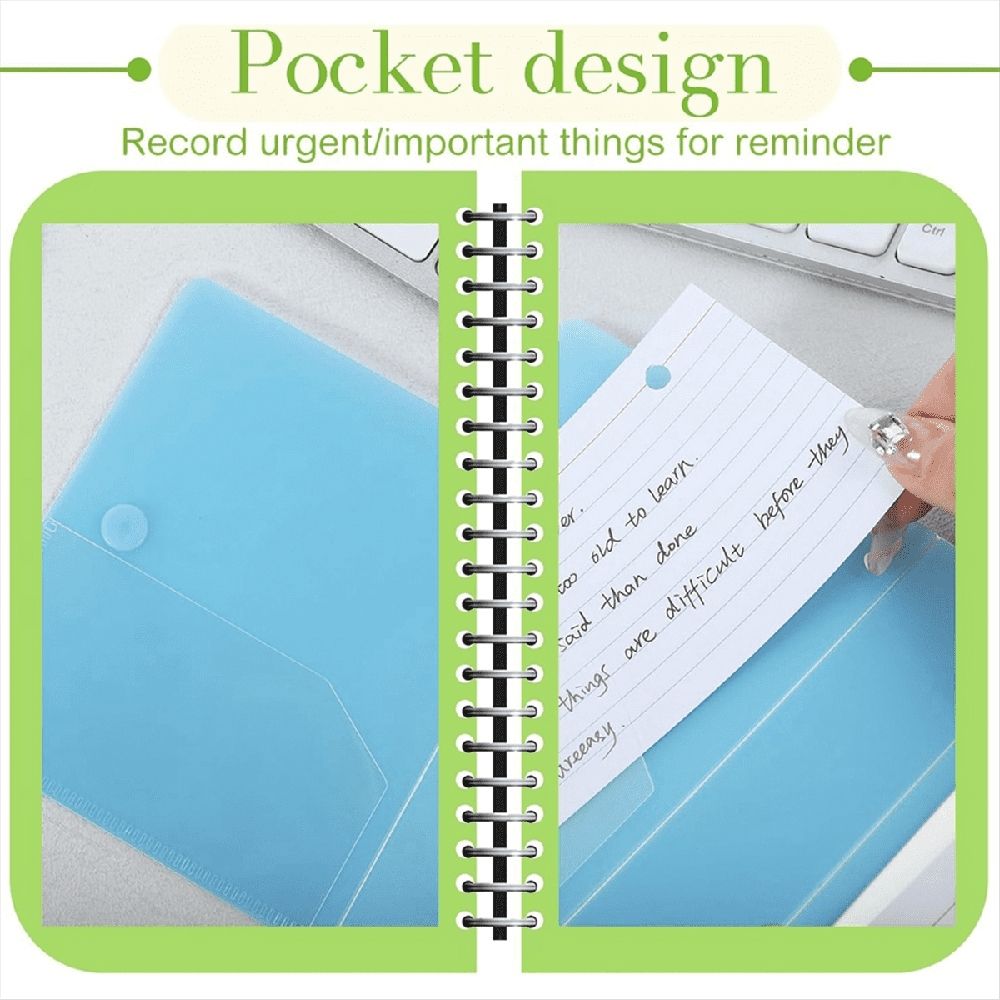 3 Pack Index Card Binder with Dividers, 60 Sheet Each, 3x5 Holder Organizer Notebook