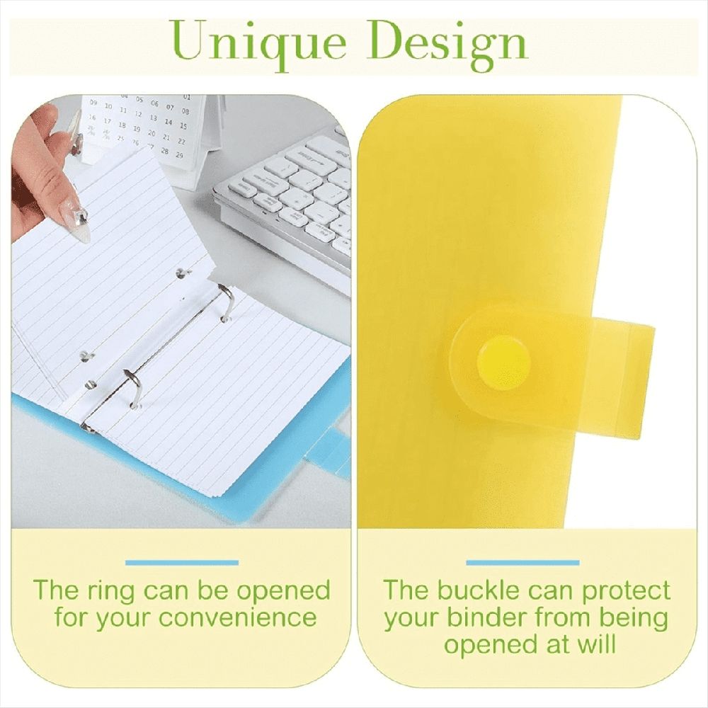 3 Pack Index Card Binder with Dividers, 60 Sheet Each, 3x5 Holder Organizer Notebook