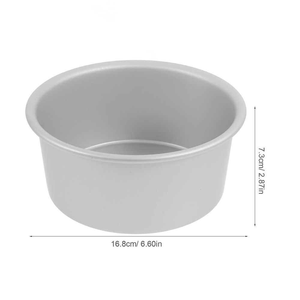 3-Piece Round Cake Pan Set Non-Stick Aluminum Bakeware for Easy Release and Even Baking
