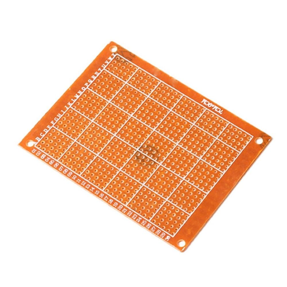 10Pcs 7x9cm PCB Board with Golden Copper for Electronics Projects and Circuit Making