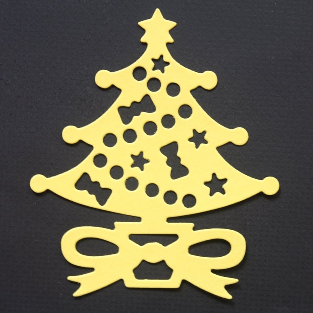 Christmas Tree Metal Cutting Dies Stencil DIY Scrapbooking Album Paper Card Template Mold Embossing Craft Decoration