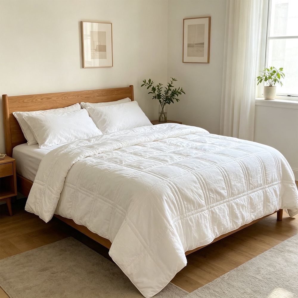 Soft Summer Quilt, Lightweight Cooling Duvet, Comfortable Double-Sided Bedding, Perfect for All Seasons, Great Gift for Friends and Family